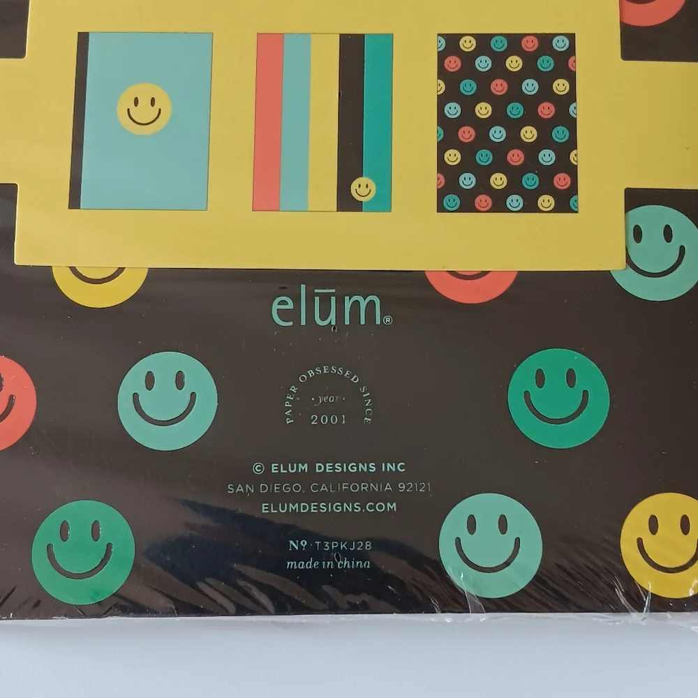 NEW Elum Journal Set of 3 Lined Pages Smiley Faces 7
